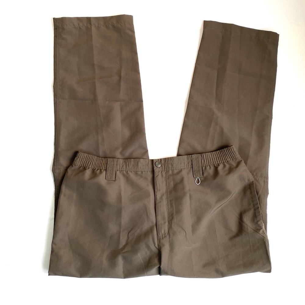 Field Stream Brown Track Wind Pants